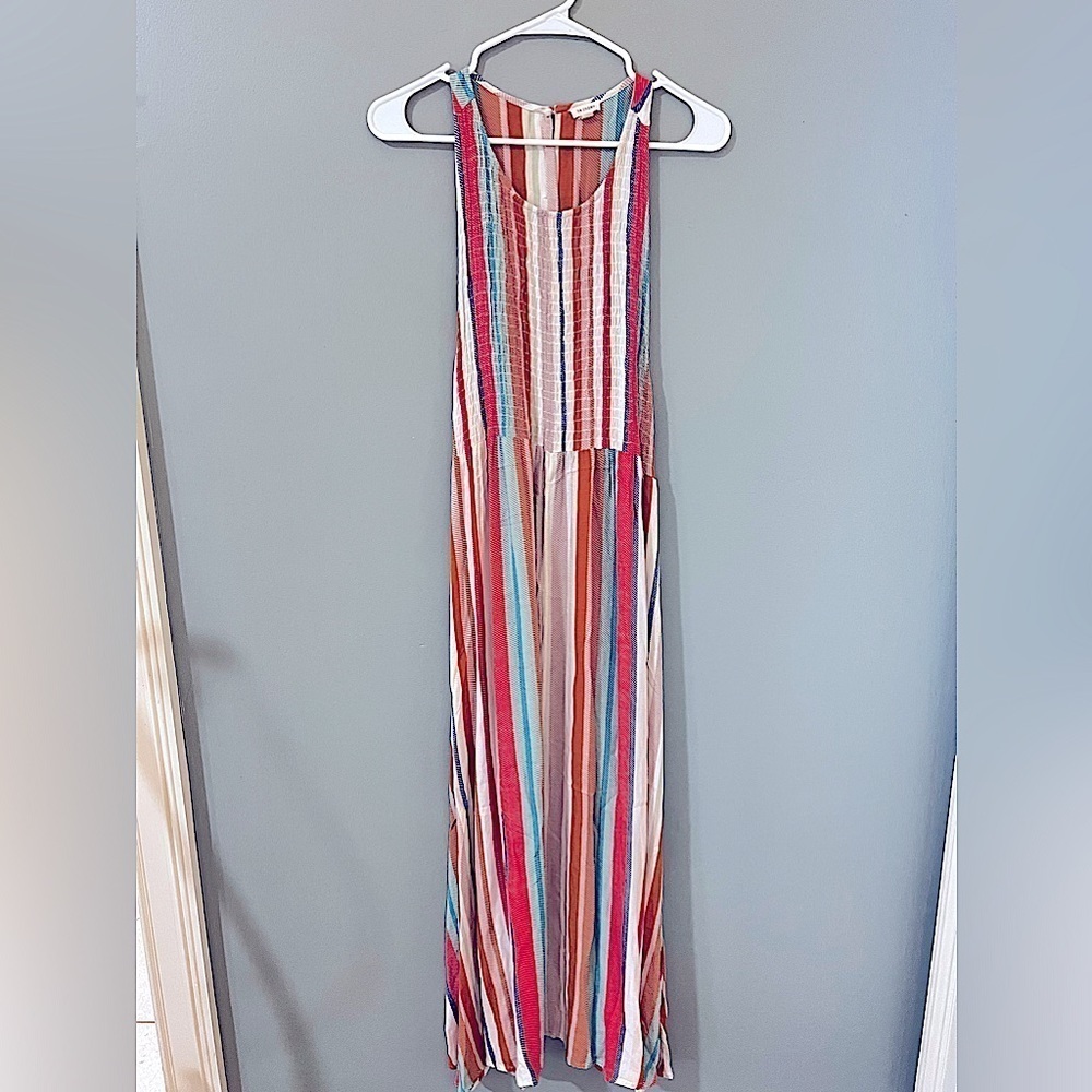 En Crème womens sleeveless maxi dress size small